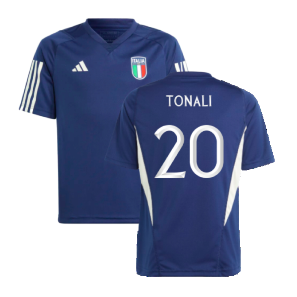 (MB) 2023-2024 Italy Training Jersey (Dark Blue) - Kids (TONALI 20)