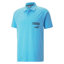 (L) 2022-2023 Man City Casuals Polo (Light Blue)