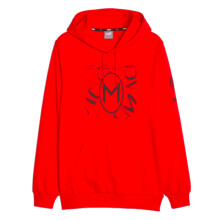 (XL) 2023-2024 AC Milan FtblCore Graphic Hoody (Red)