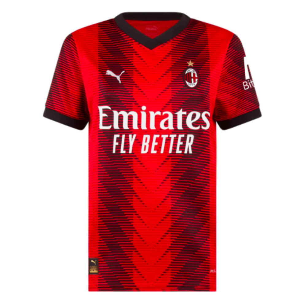 Puma (M) 2023-2024 Ac Milan Home Shirt (Ladies) Red