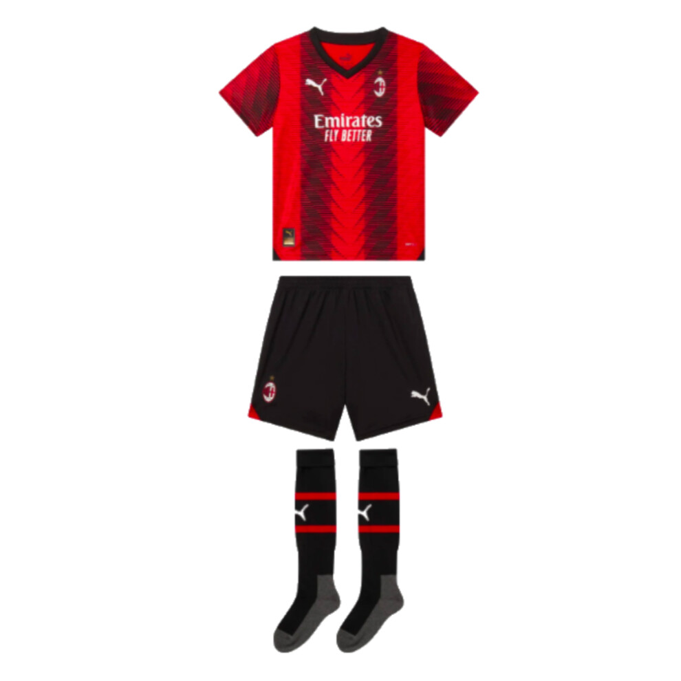 Puma (3-4 Years) 2023-2024 Ac Milan Home Mini Kit