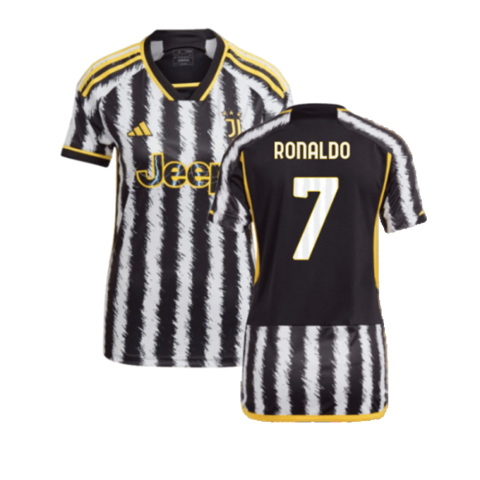 (S) 2023-2024 Juventus Home Shirt (Ladies) (RONALDO 7)