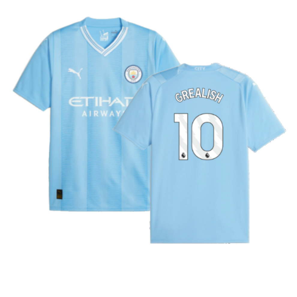 Puma (M) 2023-2024 Man City Home Shirt (Grealish 10)