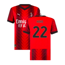 (XS) 2023-2024 AC Milan Home Shirt (Ladies) (Kaka 22)