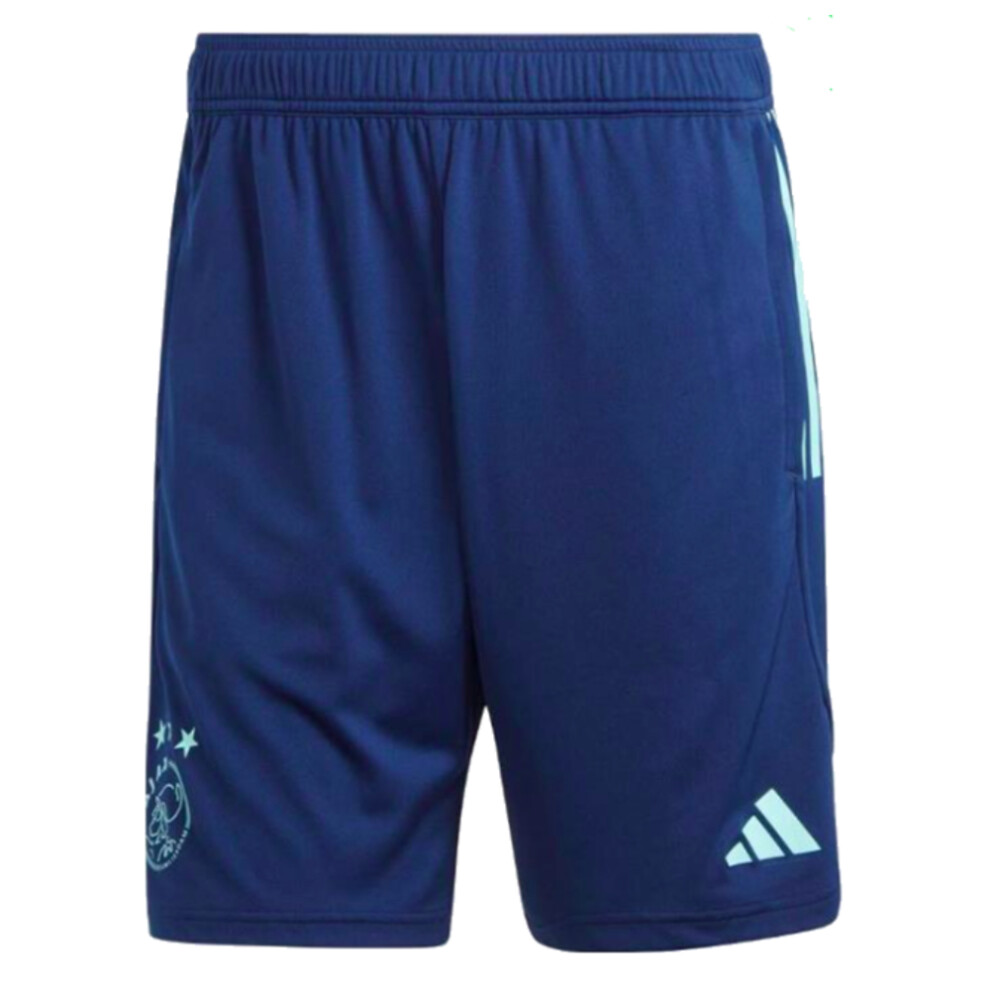 (3XL) 2023-2024 Ajax Training Shorts (Navy)