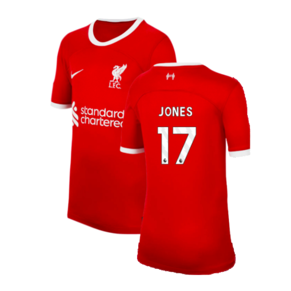 (SB) 2023-2024 Liverpool Home Shirt (Kids) (Jones 17)