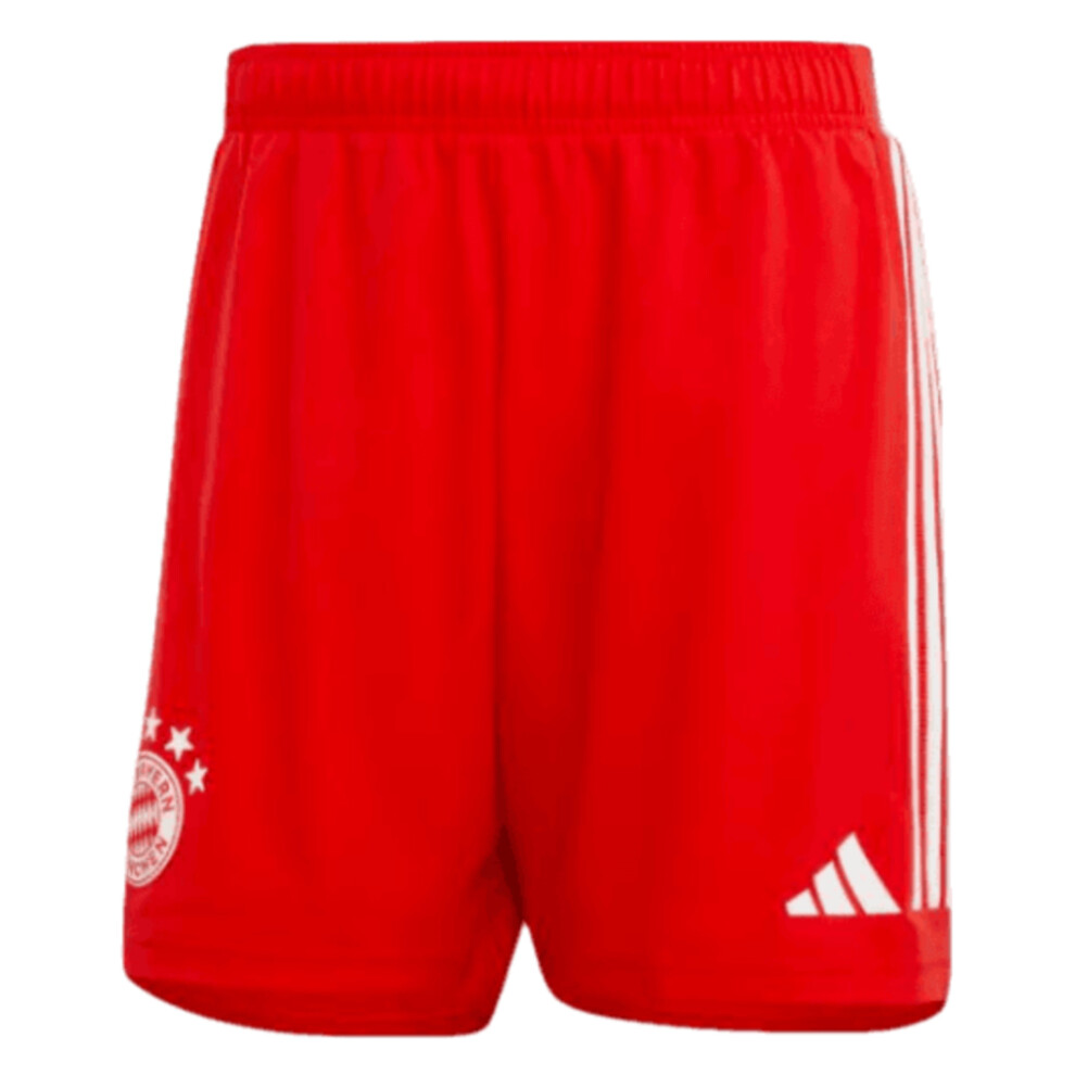 (XL) 2023-2024 Bayern Munich Authentic Home Shorts (Red)