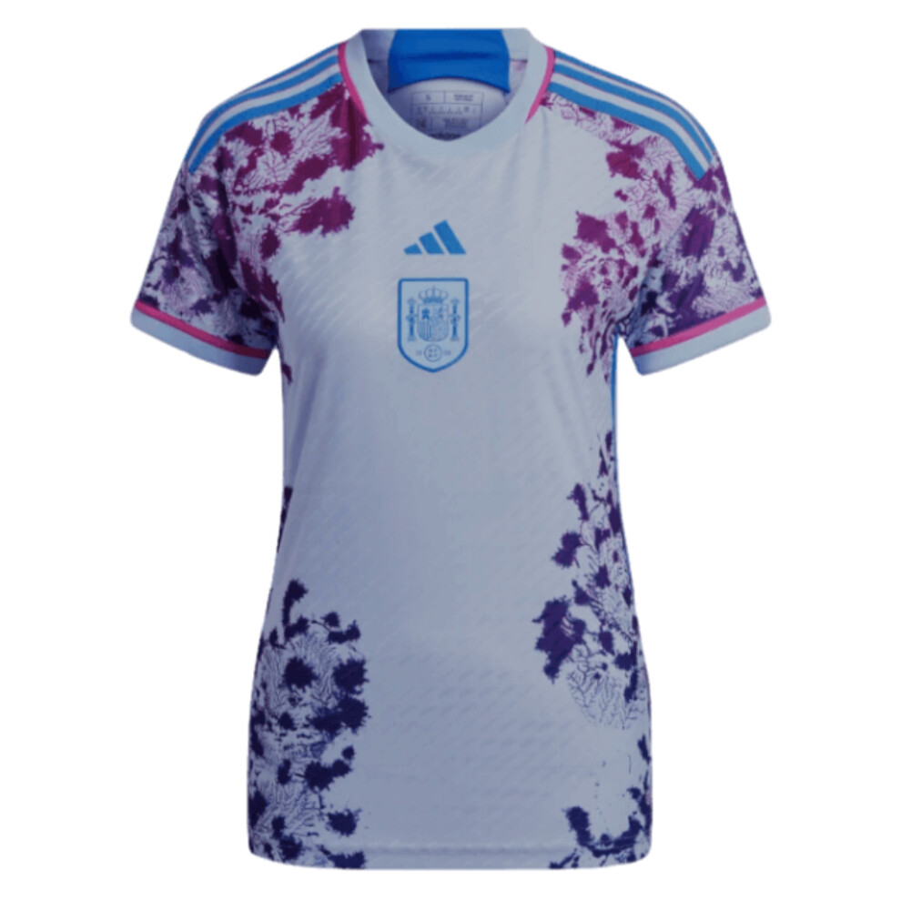 (XS) 2023-2024 Spain Authentic Away Jersey - Ladies