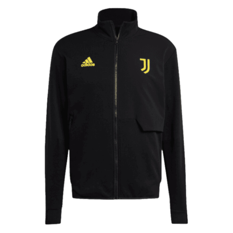 (XXL) 2023-2024 Juventus Anthem Jacket (Black)