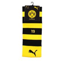 (M) 2023-2024 Borussia Dortmund Home Socks (Yellow-Black)
