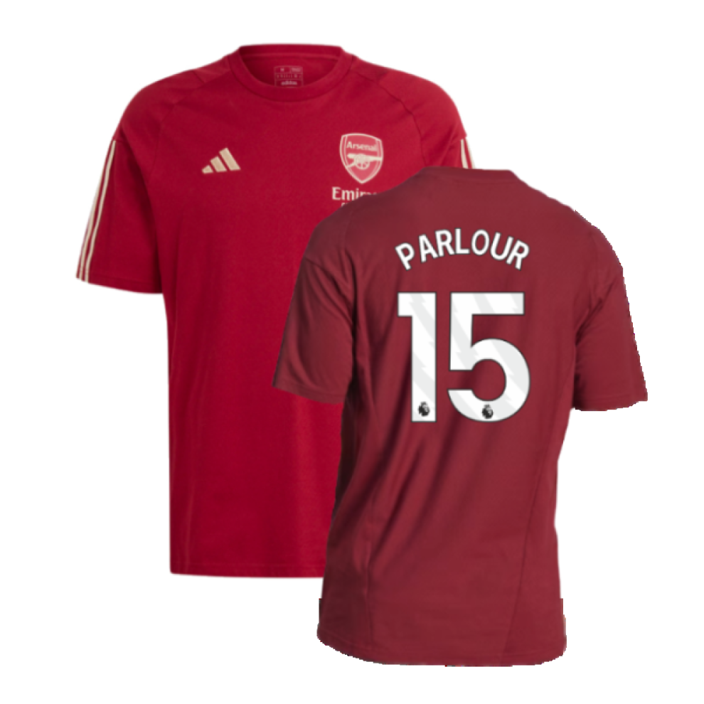 (L) 2023-2024 Arsenal Training Tee (Red) (Parlour 15)