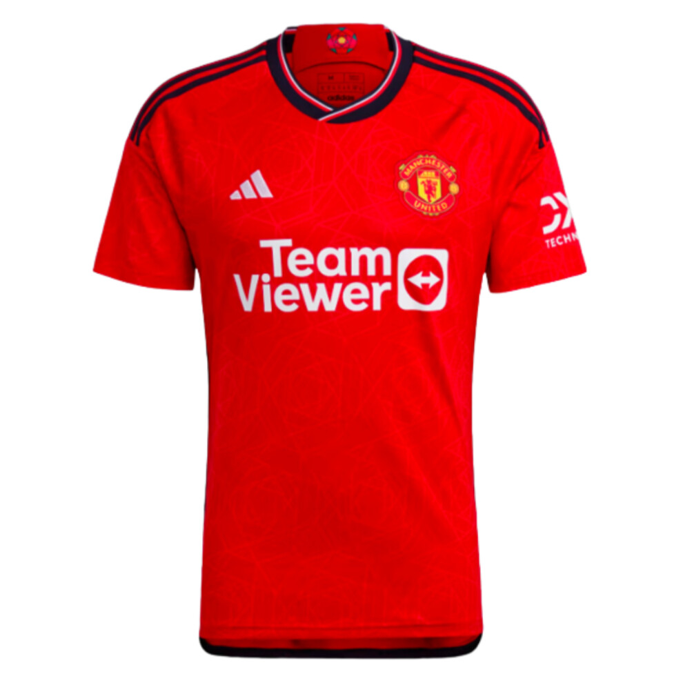 Adidas (Xxl) 2023-2024 Man Utd Home Shirt