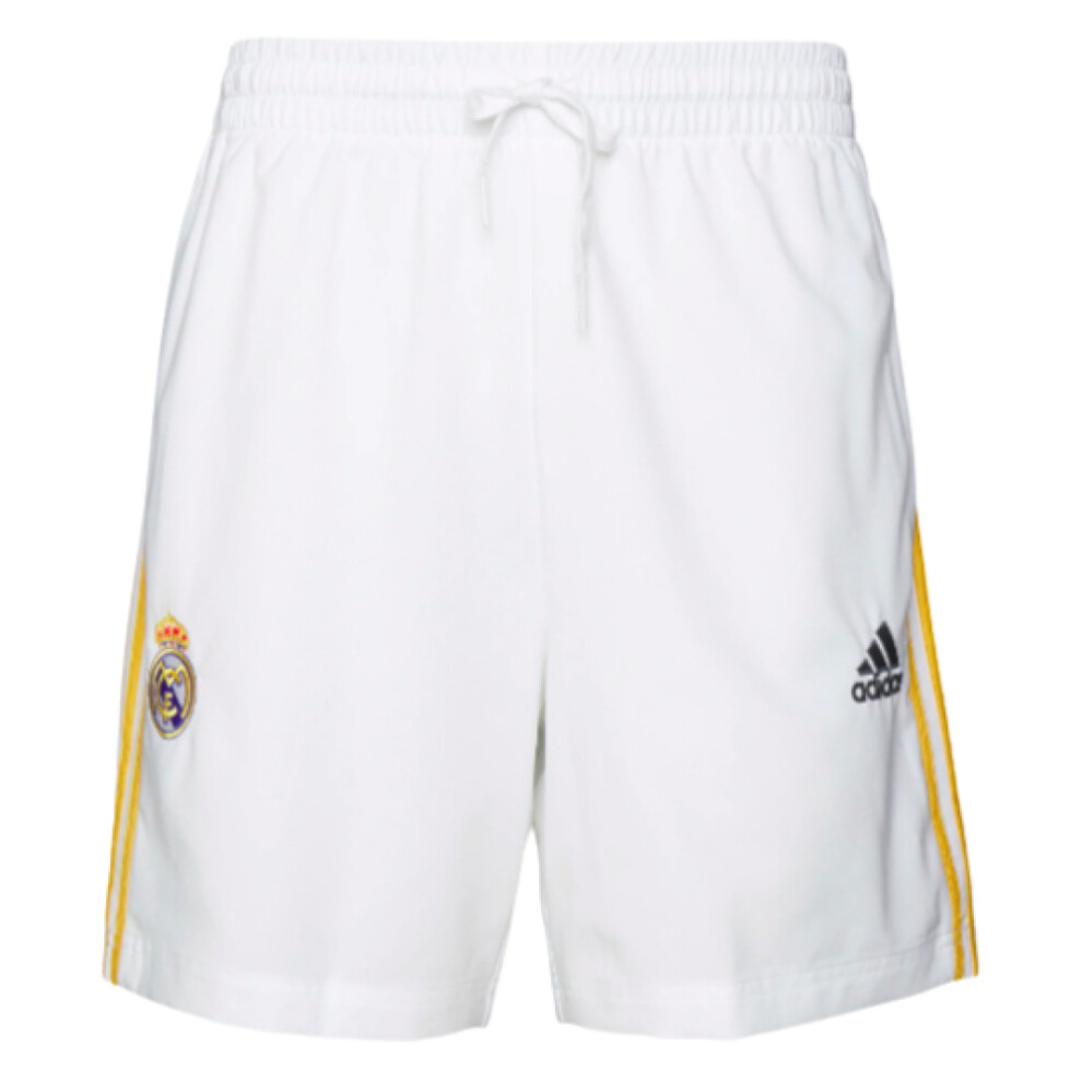 (3XL) 2023-2024 Real Madrid DNA Shorts (White)