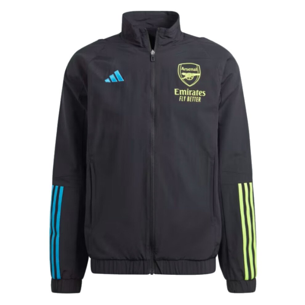 (M) 2023-2024 Arsenal Presentation Jacket (Black)