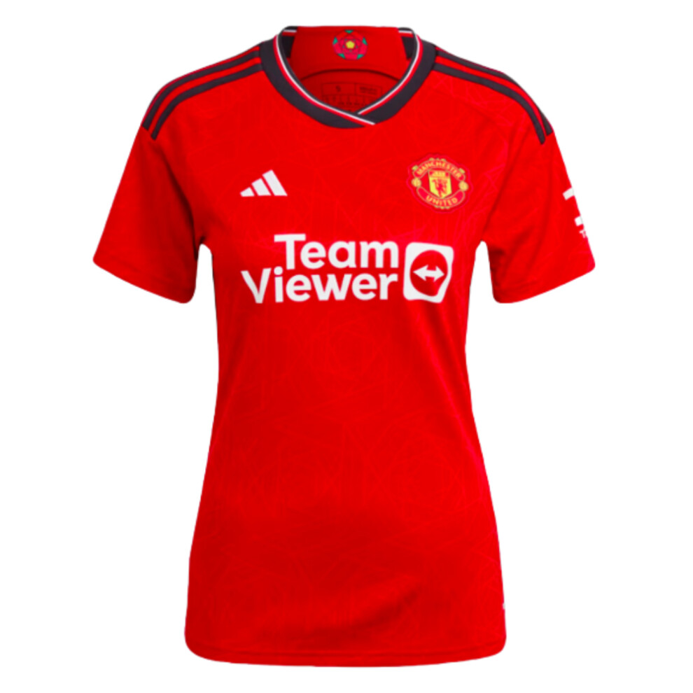 Adidas (M) 2023-2024 Man Utd Home Shirt (Ladies) Red