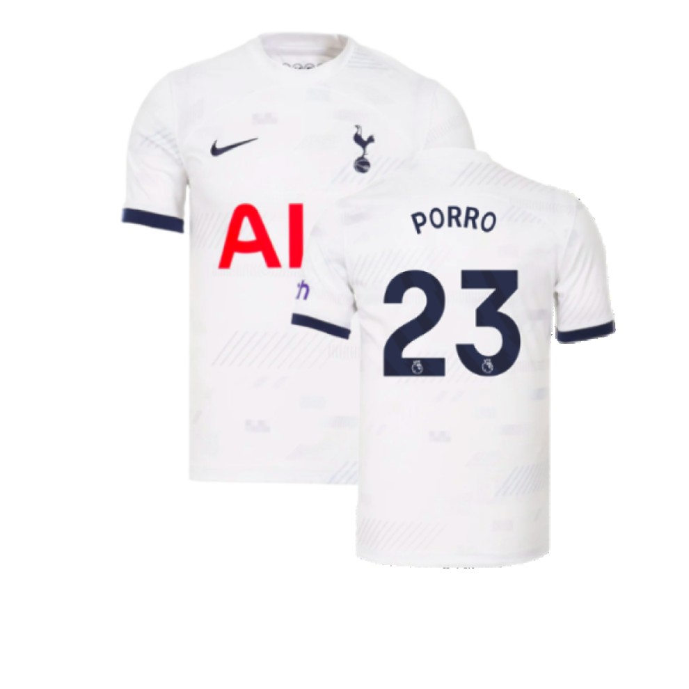 Nike (Xs) 2023-2024 Tottenham Hotspur Home Shirt (Porro 23)
