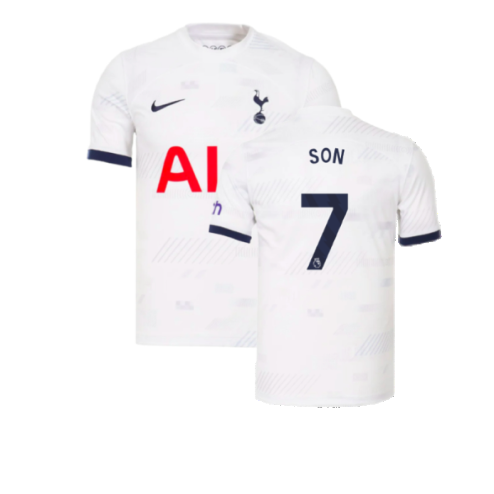 (XS) 2023-2024 Tottenham Hotspur Home Shirt (Son 7)