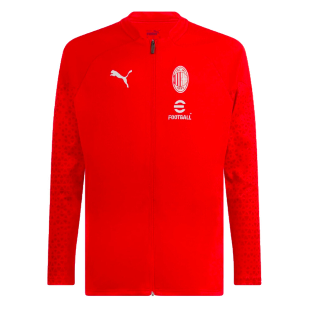 (M) 2023-2024 AC Milan Training Fleece (Red)