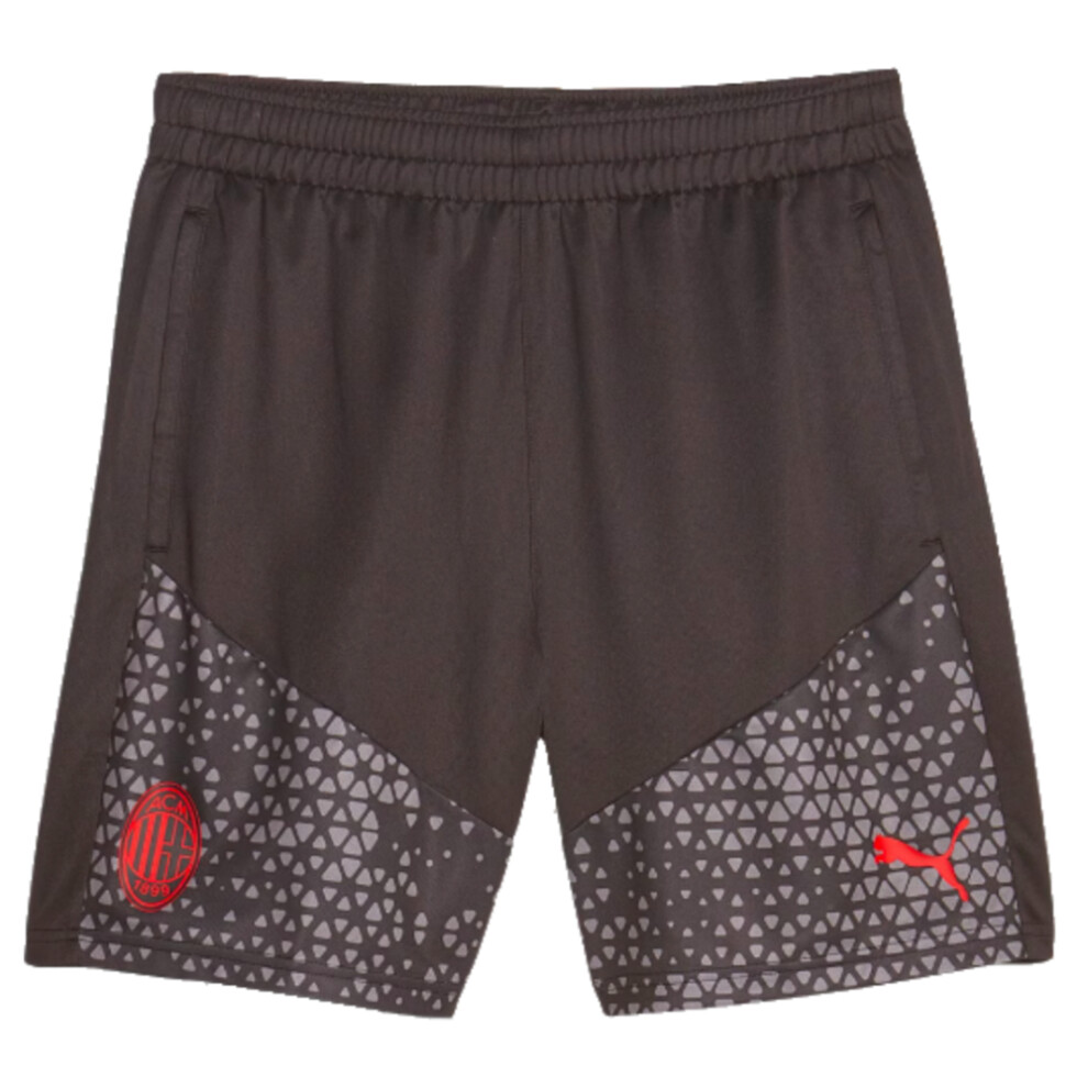 (XXL) 2023-2024 AC Milan Training Shorts (Black)