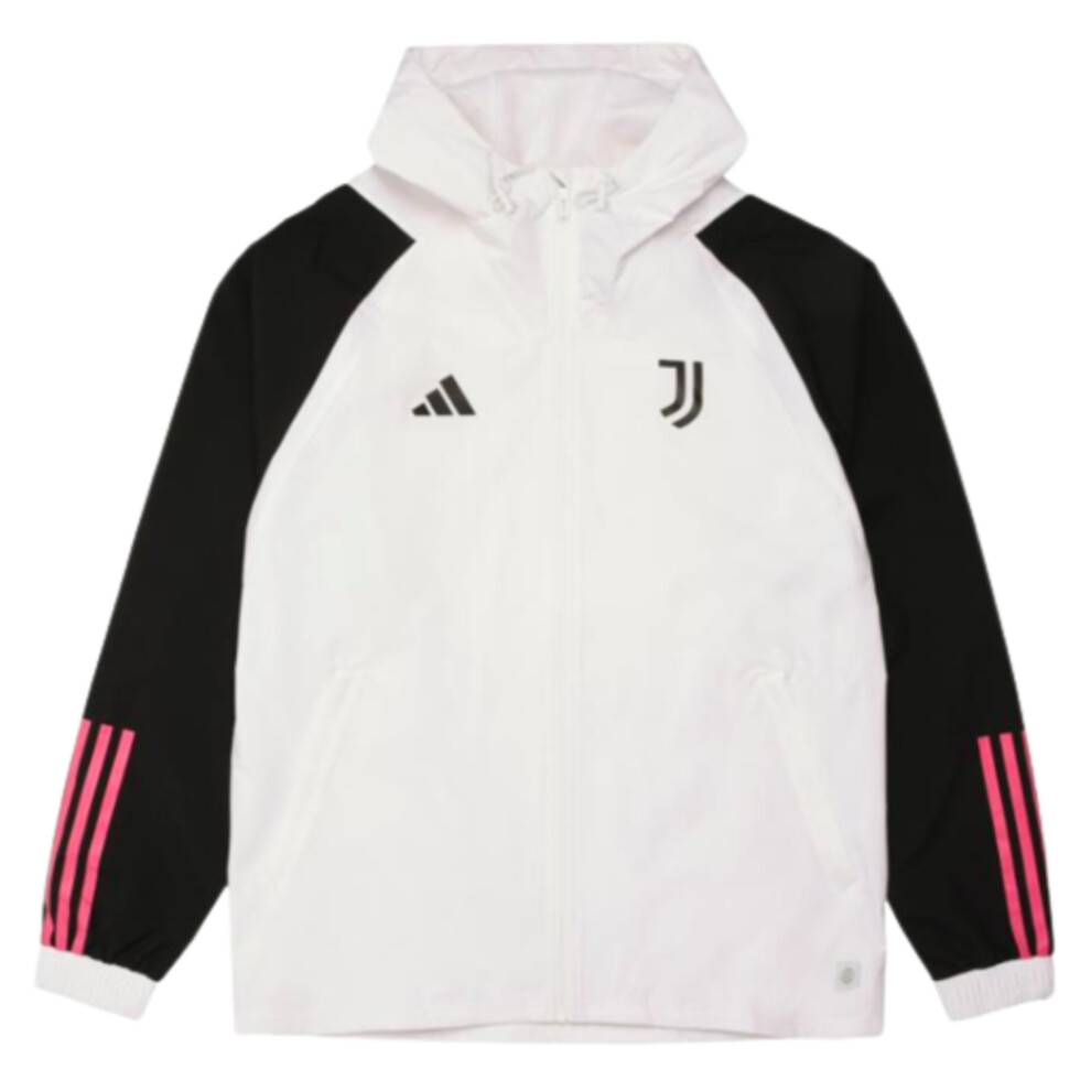 (XXL) 2023-2024 Juventus Allweather Jacket (White)