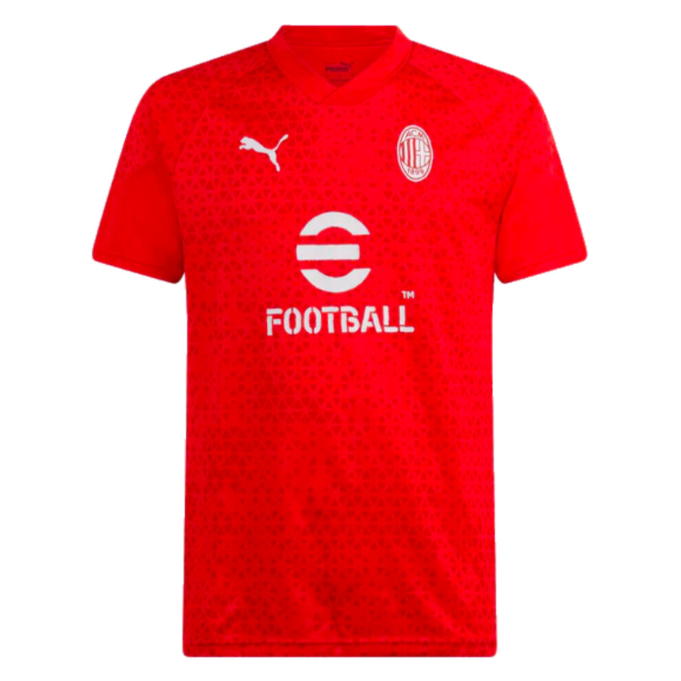 Puma (S) 2023-2024 Ac Milan Training Jersey (Red) Red