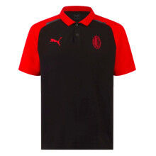 (M) 2023-2024 AC Milan Casuals Polo Shirt (Black)