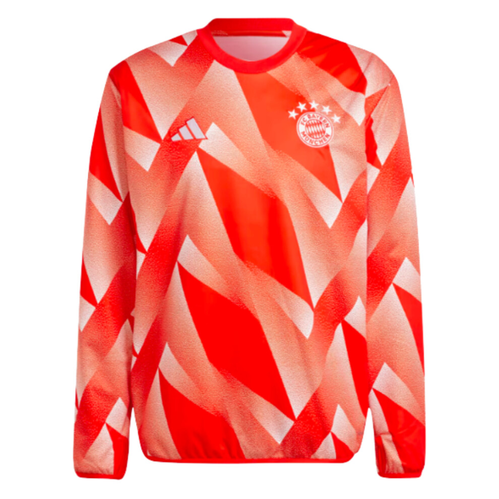 Adidas (Xxl) 2023-2024 Bayern Munich Pre-Match Warm Top (Red) Red