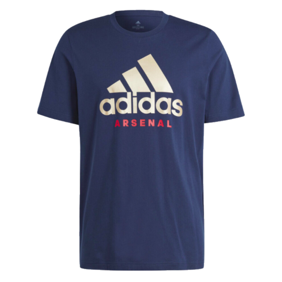 (S) 2023-2024 Arsenal DNA Graphic Tee (Navy)