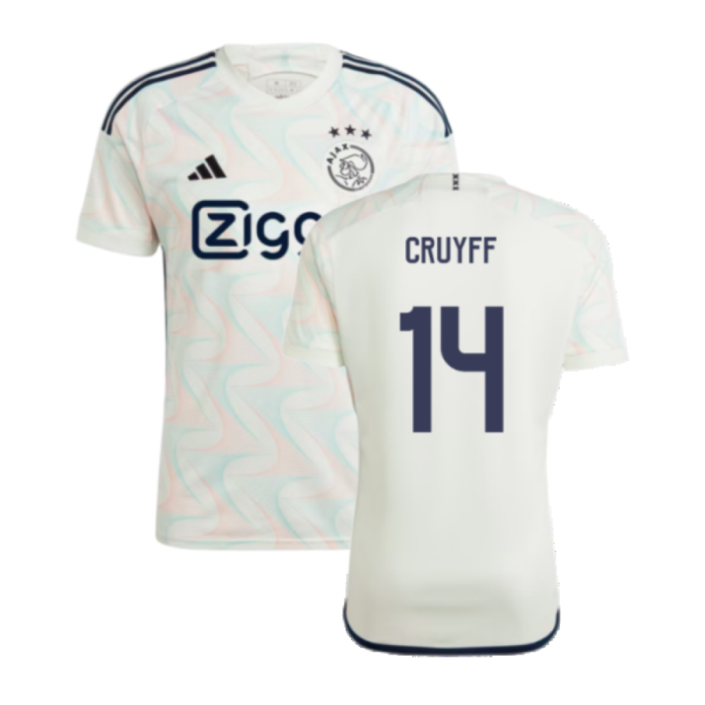 Adidas (Xxl) 2023-2024 Ajax Away Shirt (Cruyff 14)