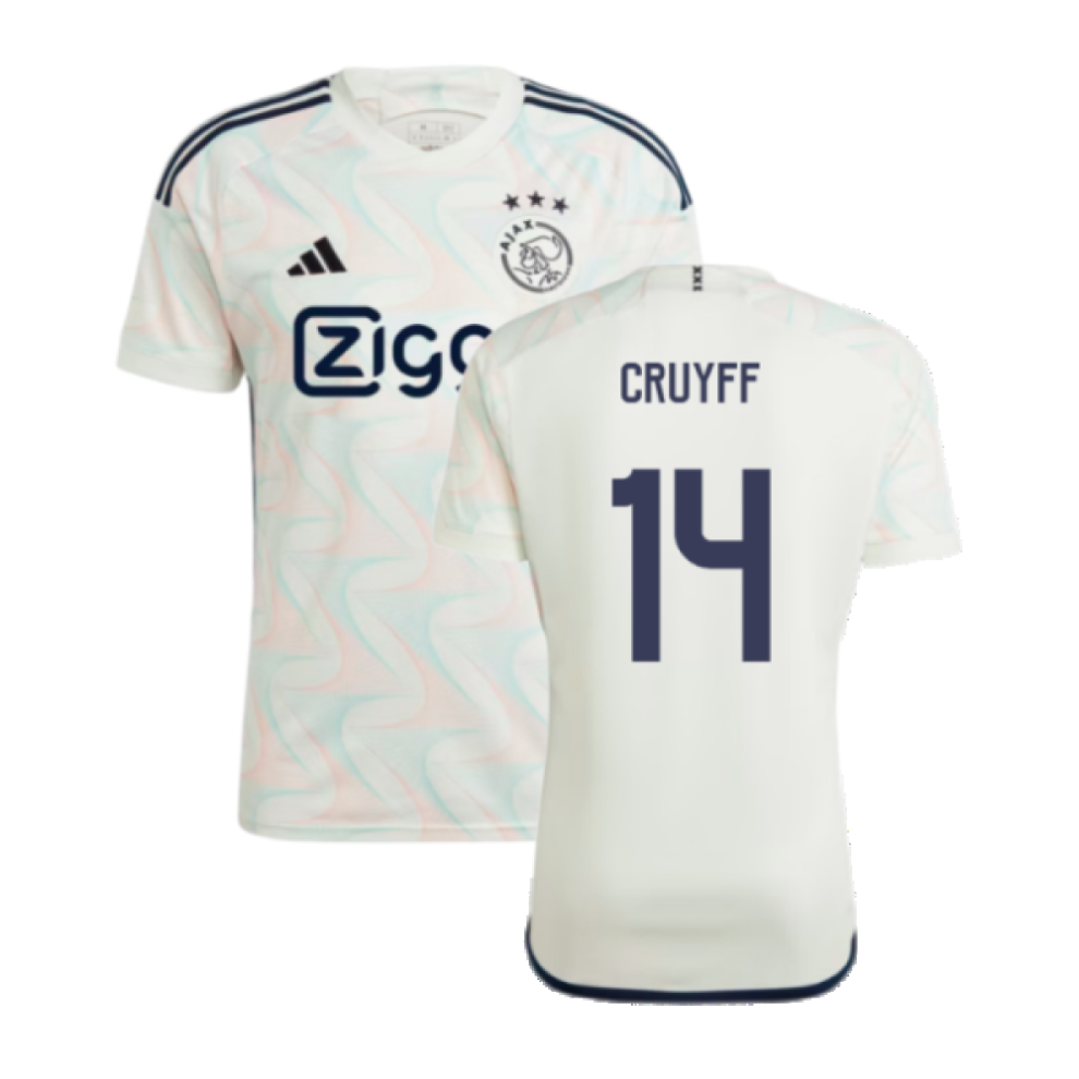 (XXL) 2023-2024 Ajax Away Shirt (CRUYFF 14)