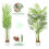 MCC (140CM) Artificial Palm Tree with Plastic Planter and Moss 5
