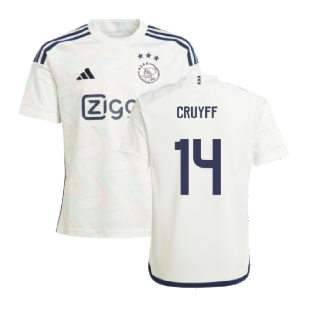 Adidas (Sb) 2023-2024 Ajax Away Shirt (Kids) (Cruyff 14)