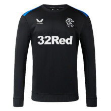 (S) 2023-2024 Rangers Players Matchday Sweatshirt (Black)