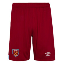 (XLB) 2023-2024 West Ham Home Shorts (Claret) - Kids