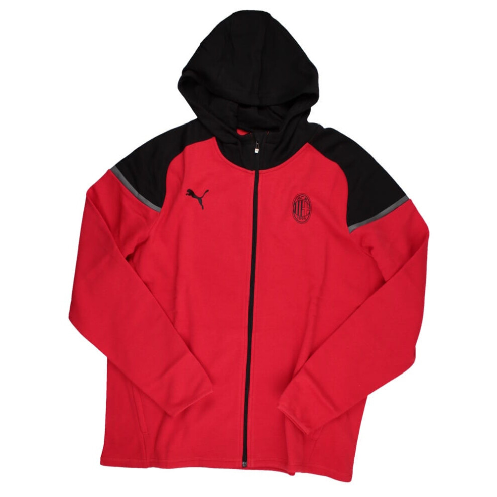 (M) 2023-2024 AC Milan Training All Weather Jacket (Red)