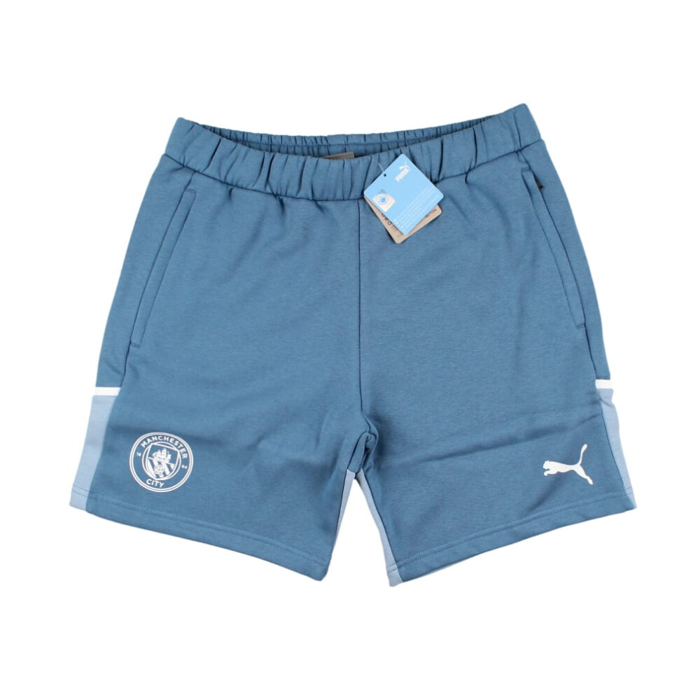 (XL) 2023-2024 Man City Casuals Shorts (Deep Dive)