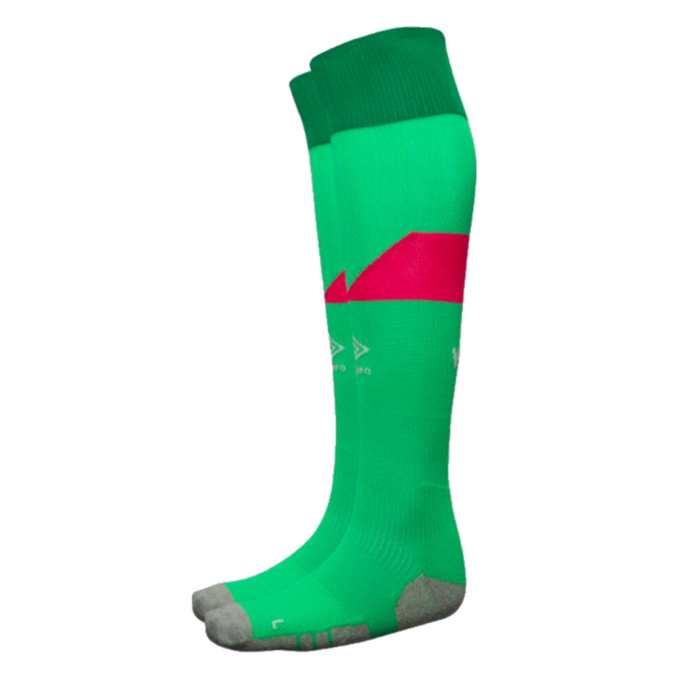 (XS) 2023-2024 West Ham Home Goalkeeper Socks (Green) - Kids