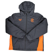 (M) 2023-2024 Rangers Coaches Training Bench Jacket (Ebony)