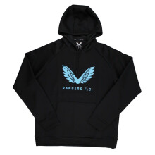 (M) 2023-2024 Rangers Players Travel Logo Hoody (Black)
