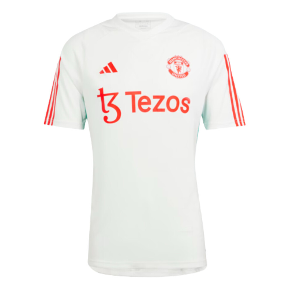 (XS) 2023-2024 Man Utd Training Jersey (White)