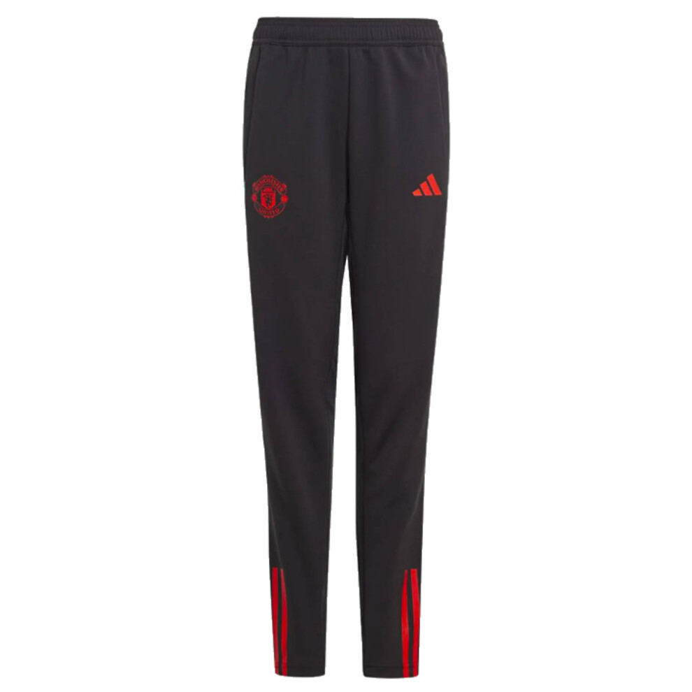 (XXL) 2023-2024 Man Utd Training Pants (Black) - Kids