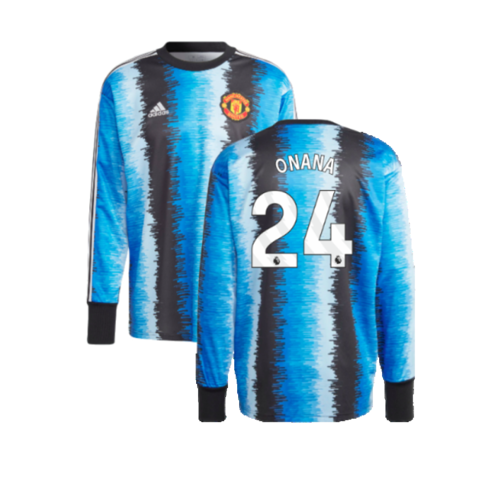 Adidas (M) 2023-2024 Man Utd Icon Gk Jersey (Onana 24)