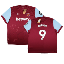 (XL) 2023-2024 West Ham United Home Shirt (ANTONIO 9)