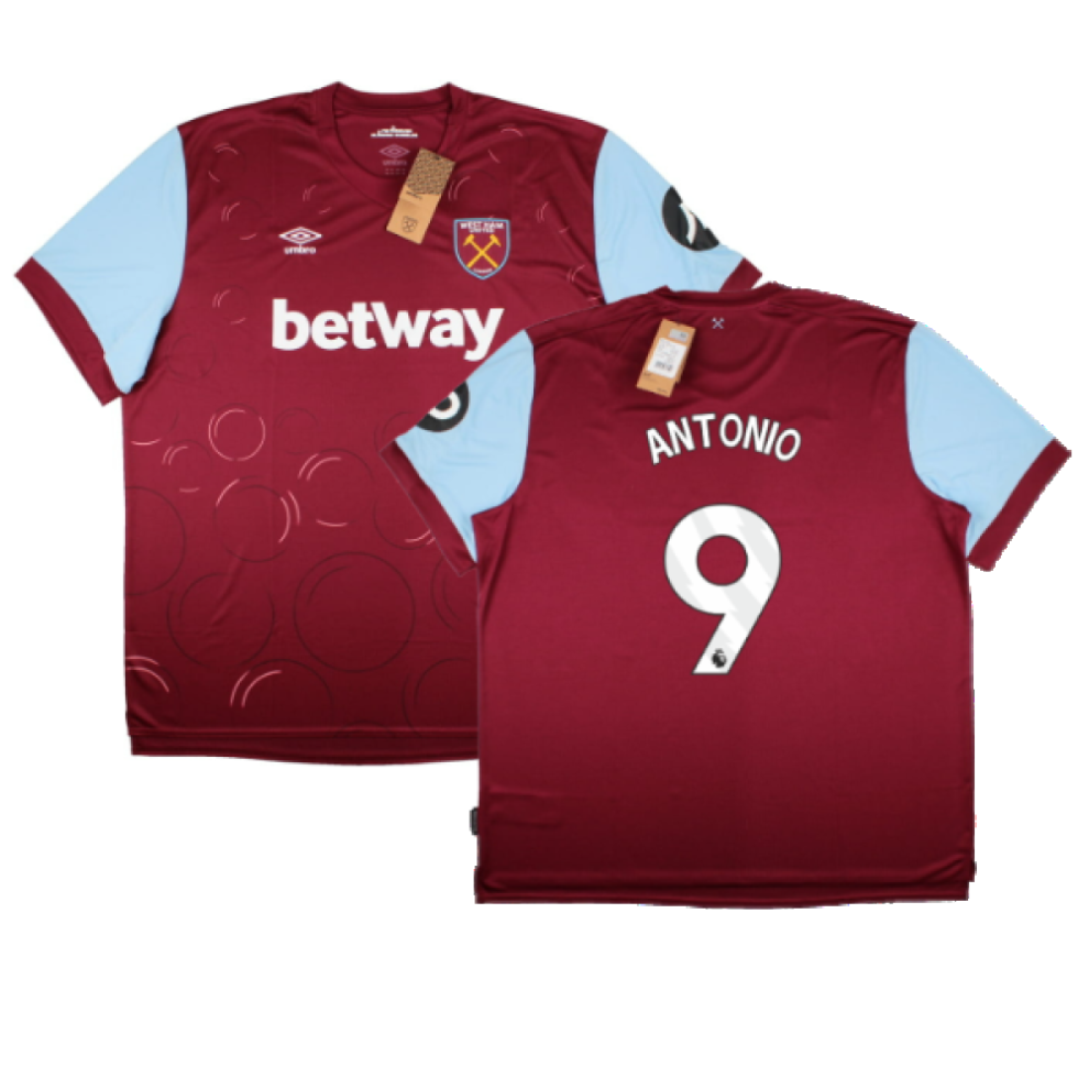 (S) 2023-2024 West Ham United Home Shirt (ANTONIO 9)