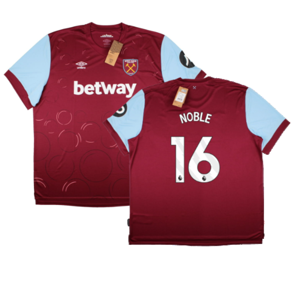 Umbro (Xxl) 2023-2024 West Ham United Home Shirt (Noble 16)