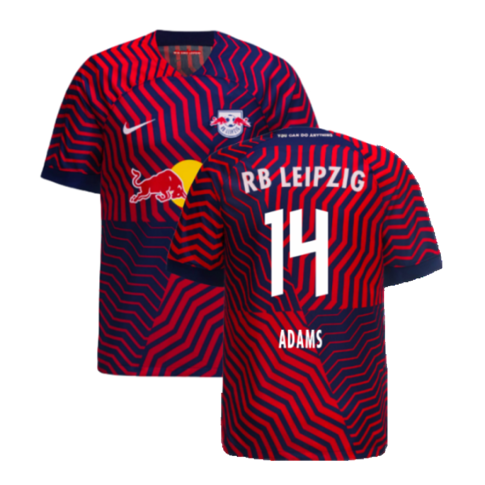 (XL) 2023-2024 Red Bull Leipzig Away Shirt (Adams 14)