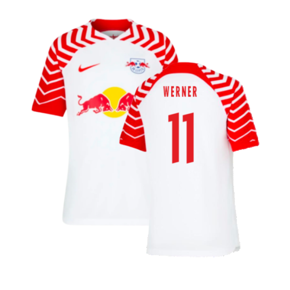 (MB) 2023-2024 Red Bull Leipzig Home Shirt (Kids) (Werner 11)