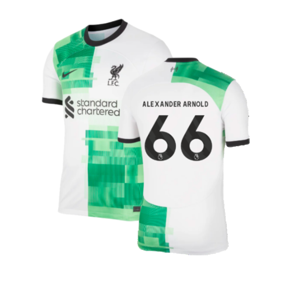 (XL) 2023-2024 Liverpool Away Shirt (Alexander Arnold 66)