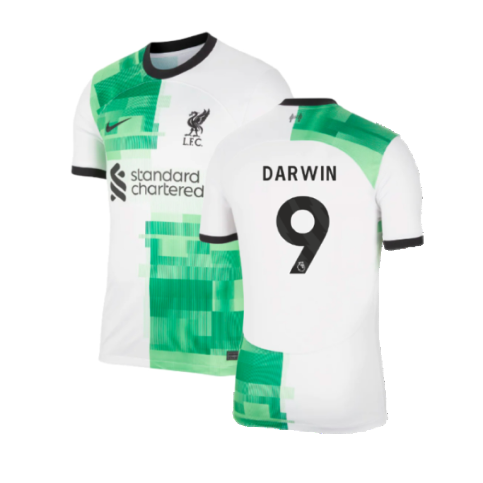 (L) 2023-2024 Liverpool Away Shirt (Darwin 9)