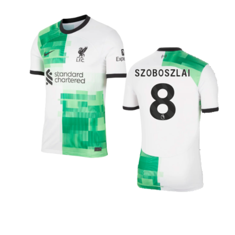 Nike (M) 2023-2024 Liverpool Away Shirt (Szoboszlai 8)